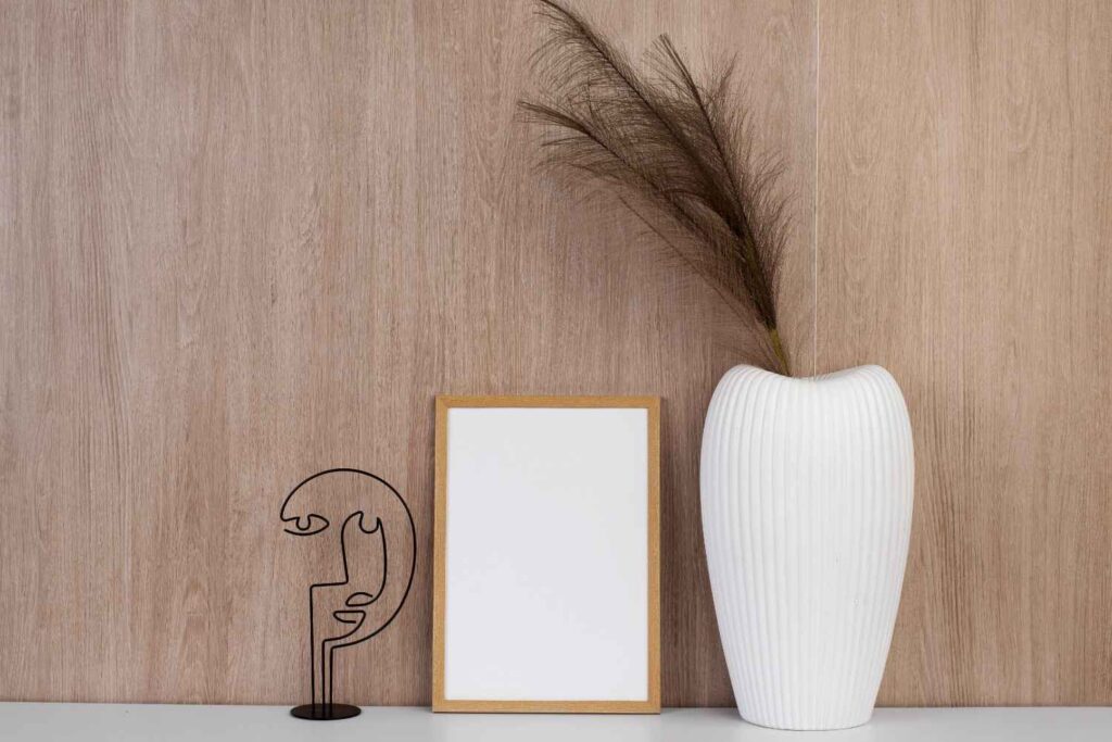 Minimal DIY wall art projects for a calm home aesthetic