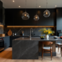 Timeless Kitchen with Black Granite Countertops